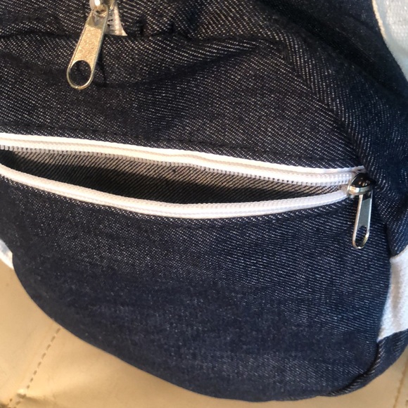 “MEET ME AT THE BARRE” Private Party Denim Bag - Picture 4 of 5